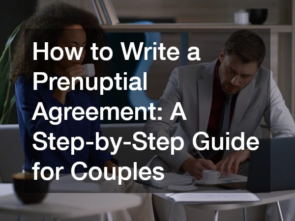 a couple writing down something