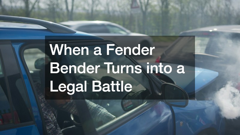 When a Fender Bender Turns into a Legal Battle